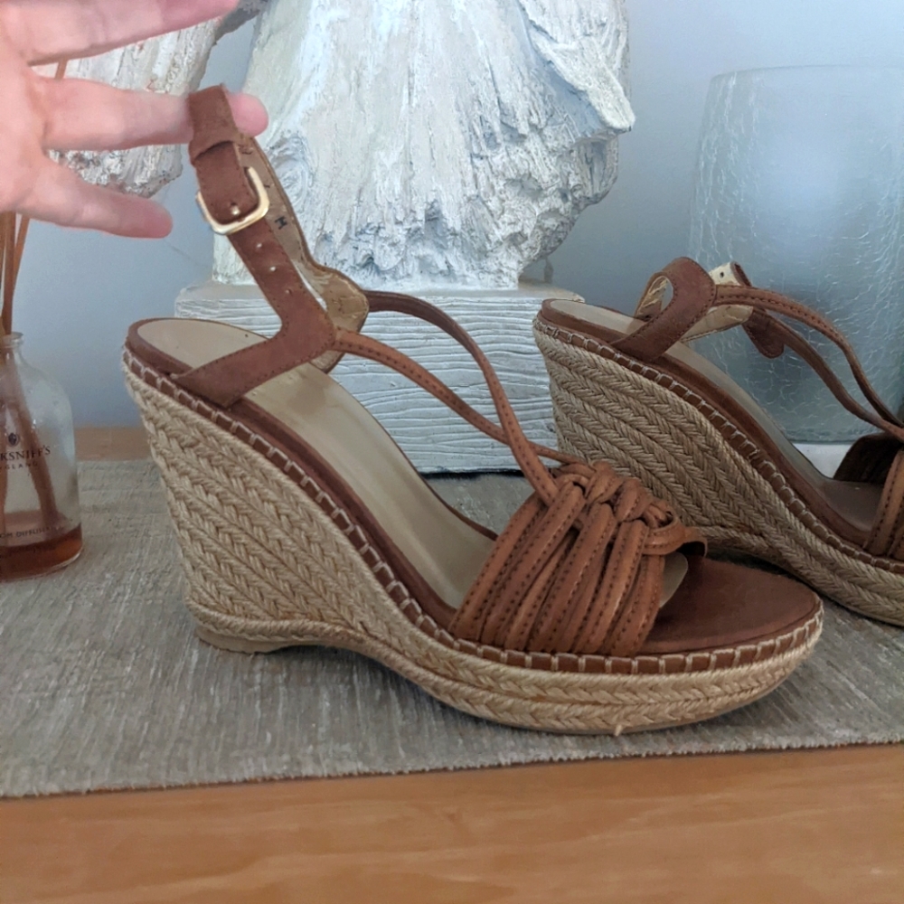 Stuart Weitzman wedge sandals